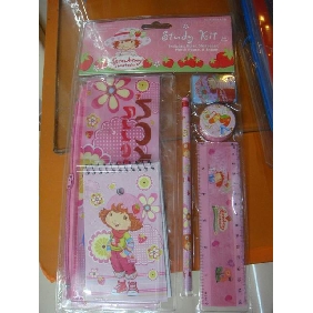 Wholesale Berry You 6pcs Kid School Stationery Supplies Promotion Gift Set
