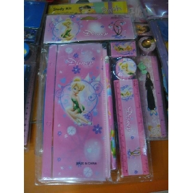 Wholesale Value Pack! 5pcs New Kids School Stationery Supplies Promotion Gift Set