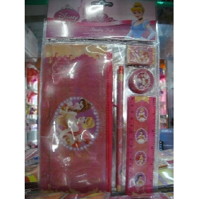 Wholesale 2009 New Design 5pc Kids School Stationery Supplies Promotion Gift Set