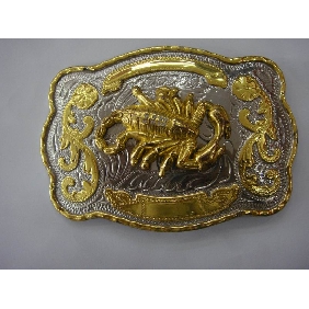 Wholesale Scorpion design gold sliver plated Men's fashionable metal buckles 9ajn34