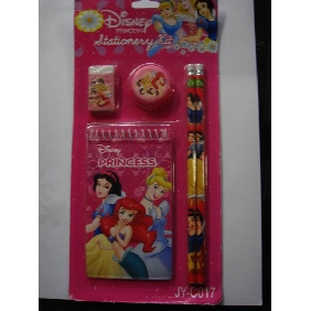 Wholesale New Design 5PCS Value Pack Kids School Supplies Stationery Promotion Gift Suit