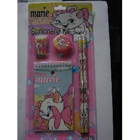 Wholesale Marie 5PCS Value Pack Kids School Supplies Stationery Promotion Gift Suit