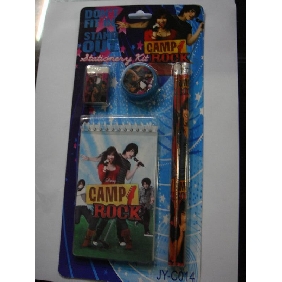 Wholesale Camp Rock 5PCS Value Pack High School Stationery Gift Items Pencil Set