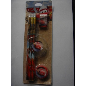 Wholesale Cars 8PCS Value Pack High School Stationery Gift Items Pencil Set
