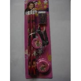 Wholesale Hanah 8PCS Value Pack High School Stationery Gift Items Pencil Set