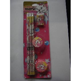 Wholesale Marie 8PCS Value Pack High School Stationery Gift Items Pencil Set