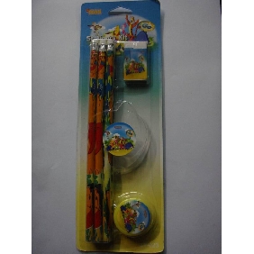 Wholesale Promotion 8PCS Value Pack High School Stationery Gift Items Pencil Set
