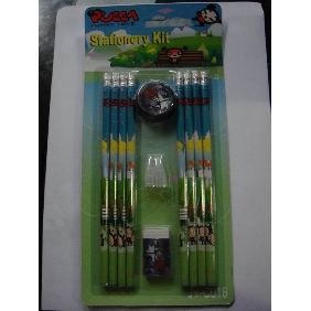 Wholesale Pucca 12PCS Value Pack High School Stationery Gift Items Pencil Set