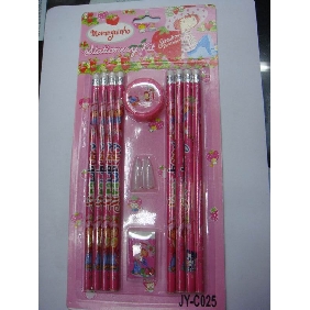 Wholesale Berry 12PCS Value Pack High School Stationery Gift Items Pencil Set