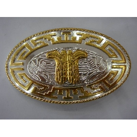 Wholesale Boot design gold sliver plated fashion Men's buckle 9ajn48
