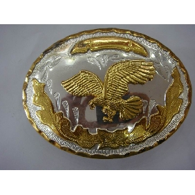 Wholesale Eagle design gold sliver plated Men's fashion buckle 9ajn51
