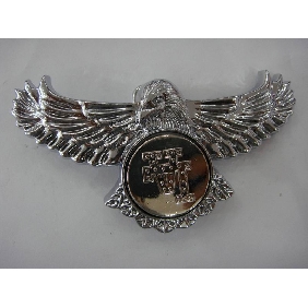 Wholesale Eagle design sliver plated aluminium alloy fashion buckle for men 9ajn58