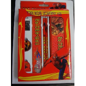 Wholesale Party Favor High School Stationery Gift Items 8PCS SPiderman Pencil Set