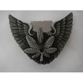 Wholesale Popular maple leaf designed men's metal buckle eagle shape 9ajn72