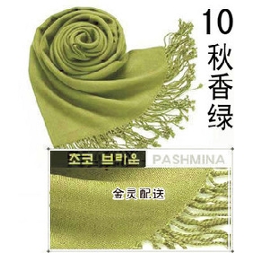 Wholesale Solid color 100% pashmina LADY'S classical scarf shawl 9atn25