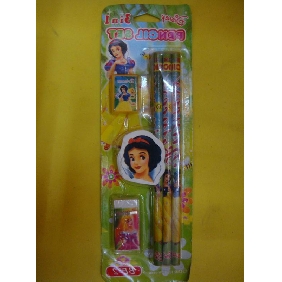 Wholesale Party Favor High School Stationery Gift Items 8PCS Princess Pencil Set