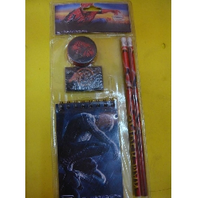 Wholesale Party Favor High School Stationery Gift Items 5PCS Spiderman Pencil Set