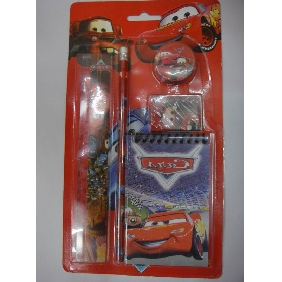 Wholesale Party Favor High School Stationery Gift Items 5PCS Cars Pencil Set