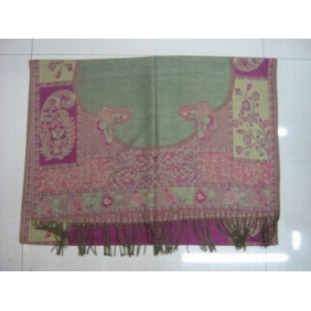 Wholesale Jacquard weave scarf shawl butterfly design multi colors fashion accessories for women