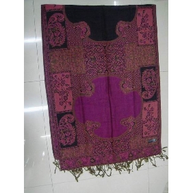 Wholesale Jacquard weave scarves shawls butterfly design nice color fashion accessories for women