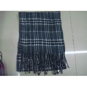 Wholesale Fashionable Plaid knitted scarves shawls multiple colors lady's apparel accessories