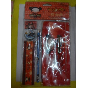 Party Favor High School Stationery Gift Items 5PCS Pucca Pencil Set