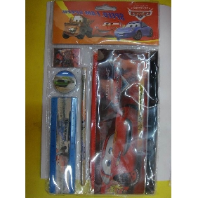 Wholesale Party Favor High School Stationery Gift Items 5PCS Cars Pencil Set