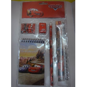 Party Favor High School Stationery Gift Items 5PCS Cars Pencil Set