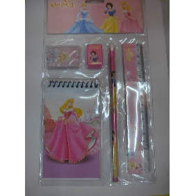 Wholesale Party Favor High School Stationery Gift Items 5PCS Princess Pencil Set