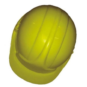 Wholesale CE certificate PE shell safety helmet yellow color