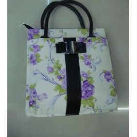 Wholesale Fashion handbags square shape flower design for women