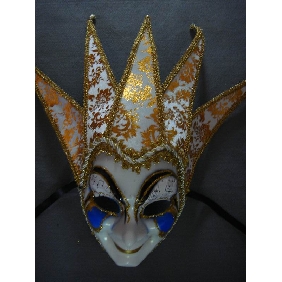 Wholesale Elegant Full Face Venetian Mask For Mardi Gras Or Masquerade Style Event
