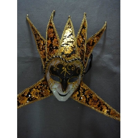Wholesale Elegant Full Face Venetian Mask For Mardi Gras Or Masquerade Style Event