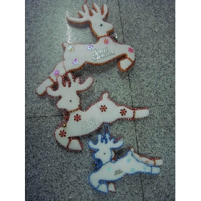 Wholesale Deer designed christmas hanging decoration products 9bnn36