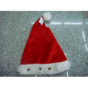 Wholesale Villus christmas hat red and white color mixed 9bnn02