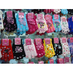 Wholesale Winter Gloves Knitting Acylic Material Fashion Design 98ll20