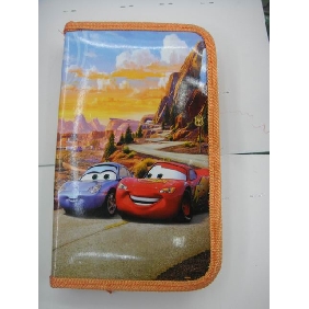 Wholesale School Supplies Stationery Gift Products Single Layer Cars Pencil Bag With Stationery