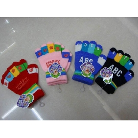 Wholesale Acrylic Assorted Colors Gloves 9btl01