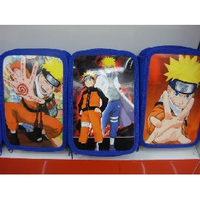 Wholesale School Supplies Stationery Gift Products Hokage Single Layer Pencil Bag With Stationery