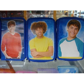Wholesale School Supplies Stationery Gift Products High School Musical Single Layer Pencil Bag With Stationery