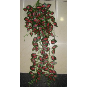 Wholesale Artificial plants evergreen bush red color 97rn30