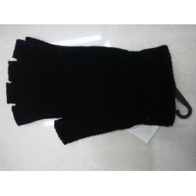 Black Color Acrylic Winter Gloves 9btl12