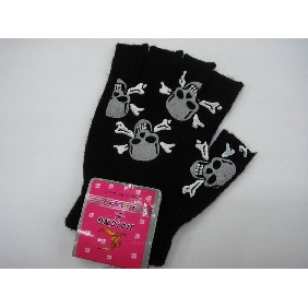 Wholesale Skull Design Knitted Winter Gloves 9btl45