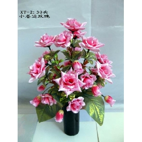Wholesale 30 heads of artificial rose flowers wedding supplies 9bsn02