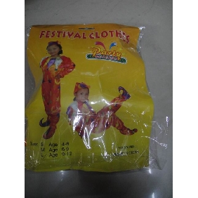 Wholesale New Fancy Clown Children Halloween Costume With Shoes Party Supplies