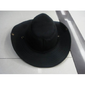Hot Popular Black Cowboy Hat Polyester Party Hat