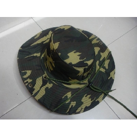 Fashion Model Forest Green Hat Cotton Cowboy Hat Soft