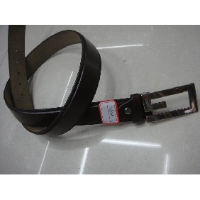 Wholesale Fashion "G" design alloy buckle head pu leather belt for men 9bqn21