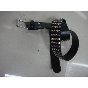 Wholesale Fashion silver beads design buckle lady's belt 9bqn24