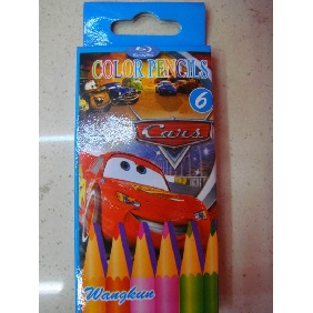 Wholesale New Design Students Favorite Speed Car Colored Pencils